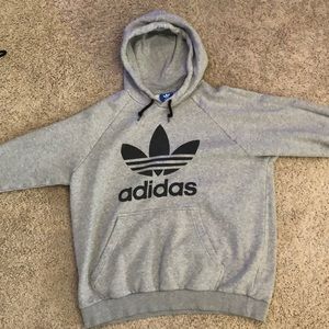 Adidas Trefoil Hoodie (Grey)